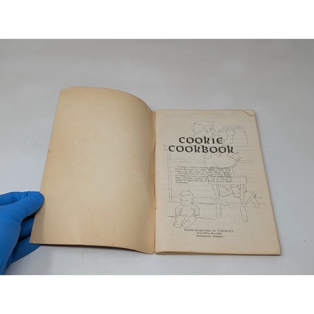 Cookie Cookbook 1965 Favorite Recipes Press 500+ Cookie Recipes 1960s 60s